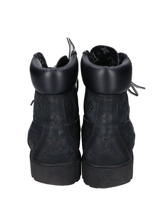 Louis Vuitton Timberland Monogram Embossed Leather 6 Inch Ankle Boots main image 4